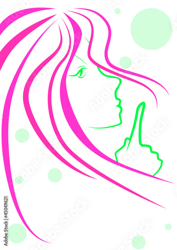 ヘアー　女性