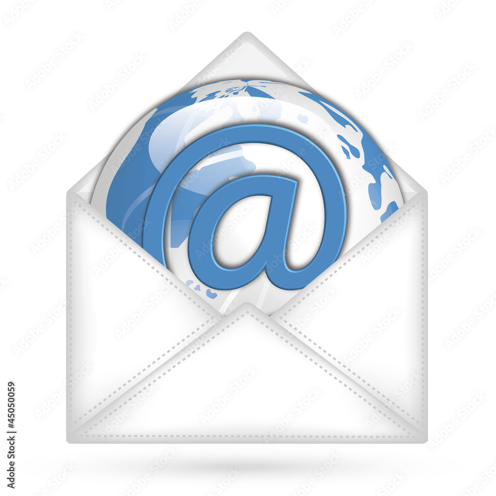 Email World Web Icon Email World Web Icon