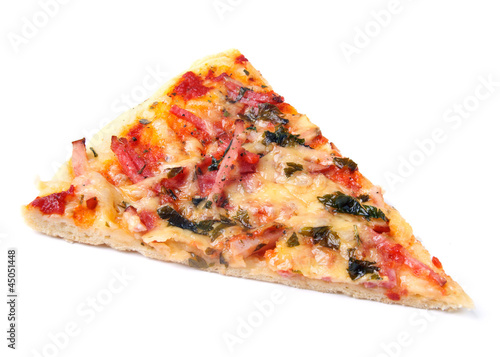a piece of pizza