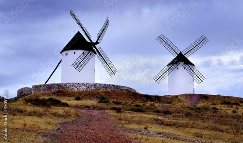 dos molinos de viento photo