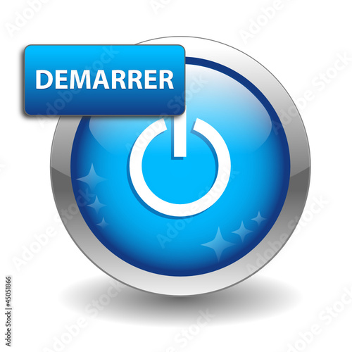 Bouton Web "DEMARRER" (démarrage cliquer ici go connexion start)