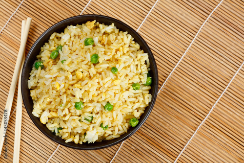 Canvas Print egg fried rice