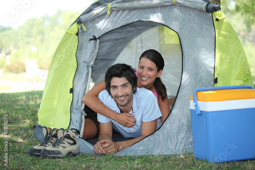 couple in a tent © auremar