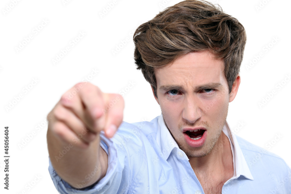 Man throwing punch Man throwing punch