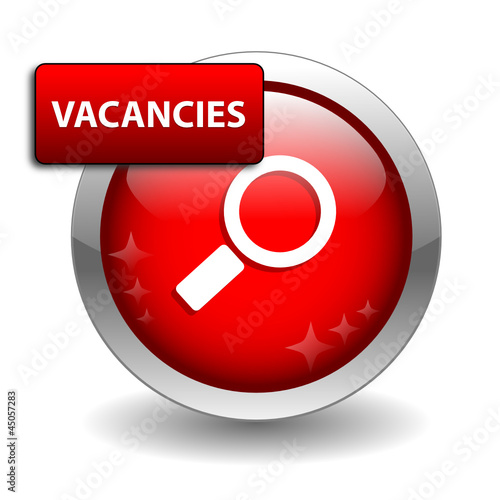 "VACANCIES" Web Button (job offers careers seeking jobs search)