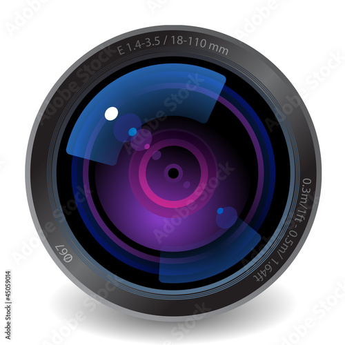 Icon for camera lens