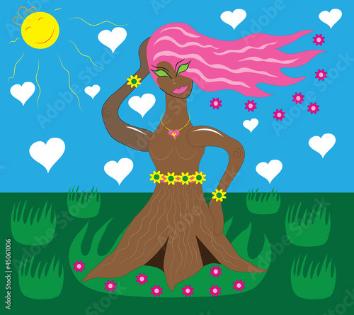 Tree Oriental cherry