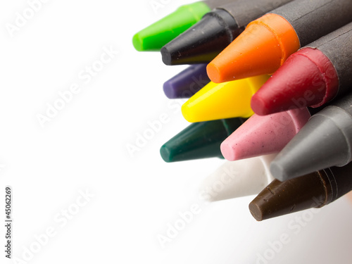 colorful crayon