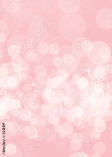 Pink birthday blurred background