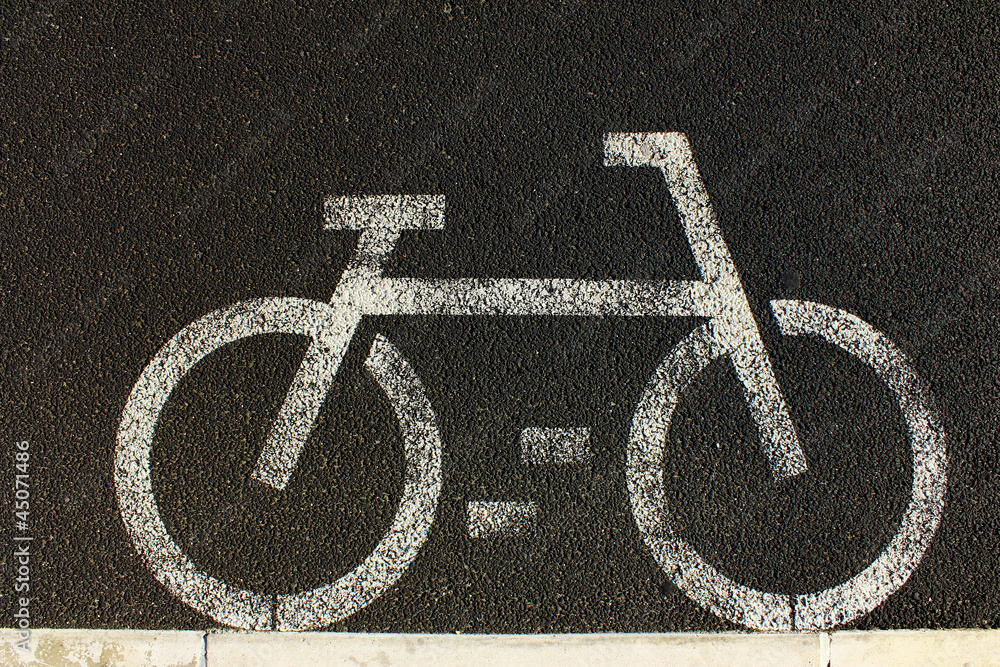 Bike sign Bike sign