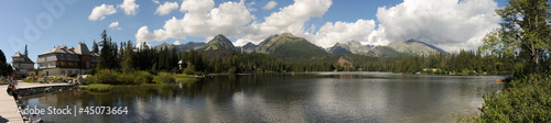 Hohe Tatra, Strbske Pleso, Panorama