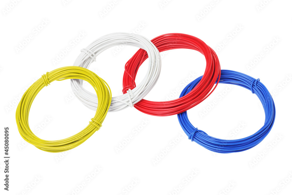 Coils of Color Wires Coils of Color Wires