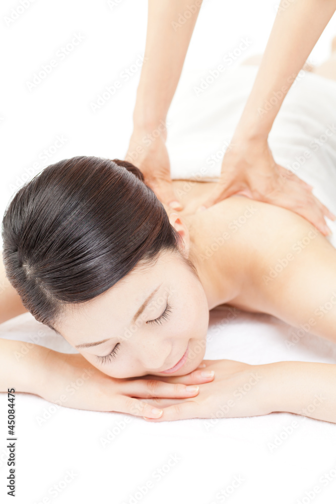 Beautiful young woman in spa. Portrait of asian. Beautiful young woman in spa. Portrait of asian.