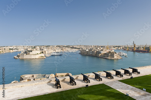 Saluting Battery in Valletta, Malta