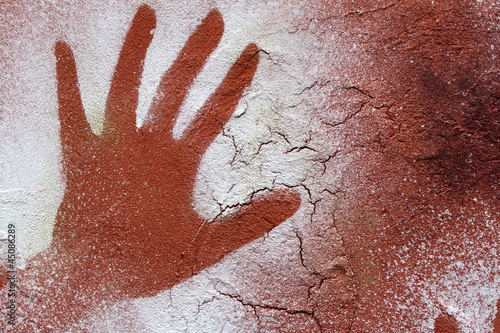 Bild auf Leinwand Hand