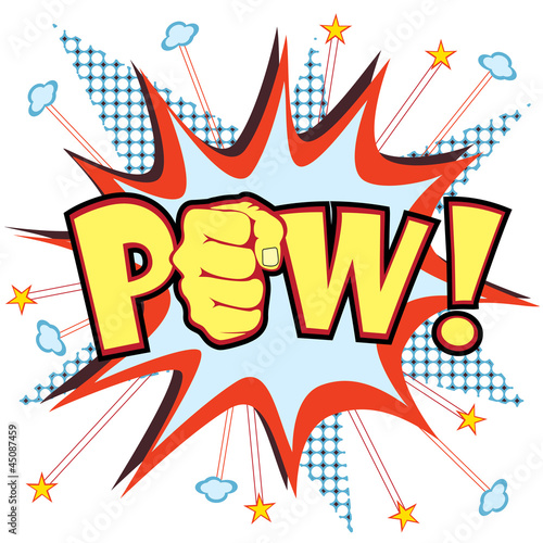 Pow! vector