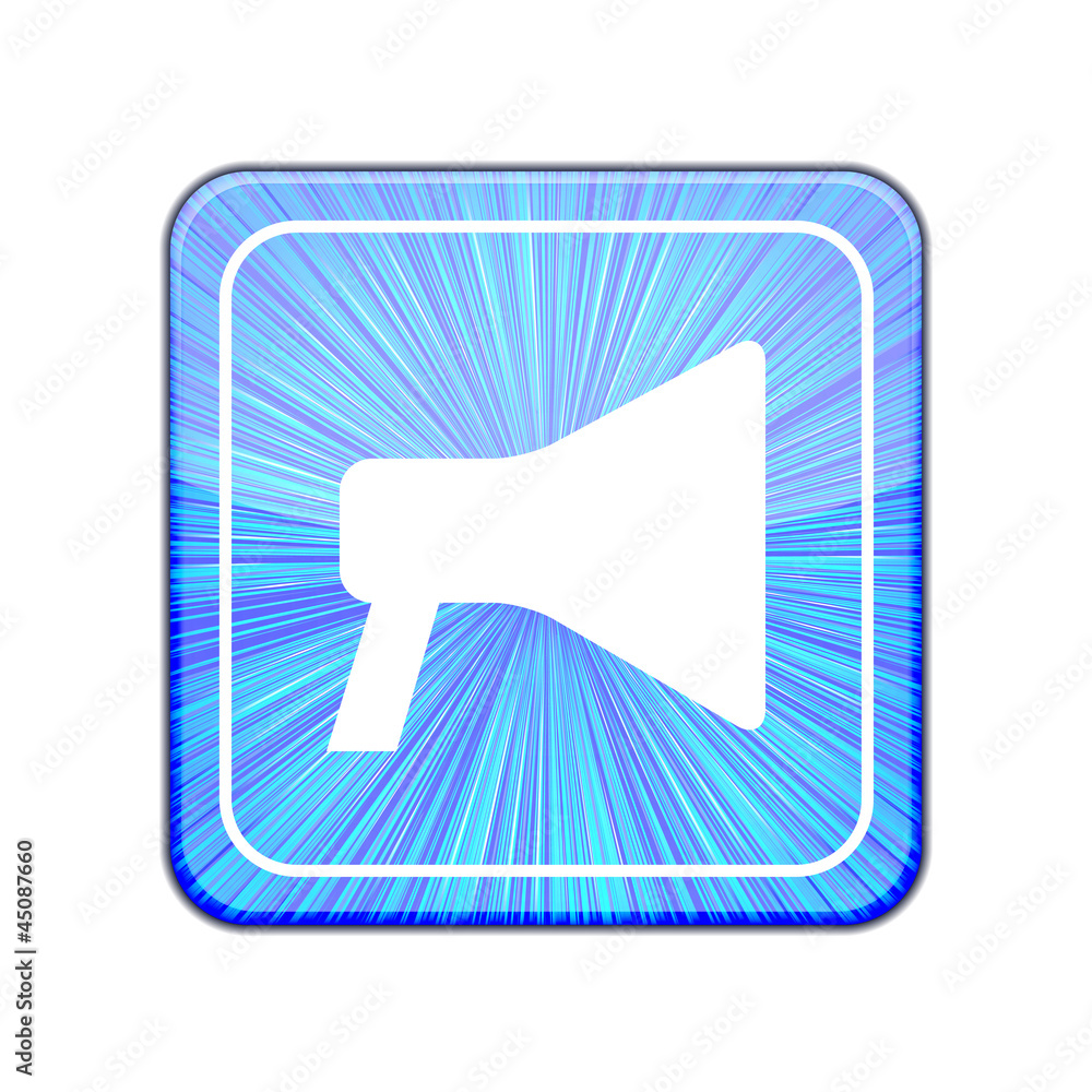 Vector version. loudspeaker icon. Eps 10 illustration Vector version. loudspeaker icon. Eps 10 illustration