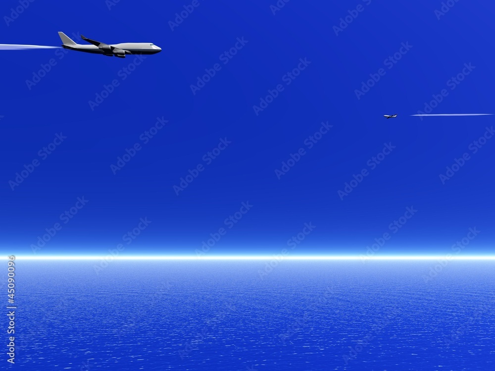 Airplanes upon the ocean Airplanes upon the ocean