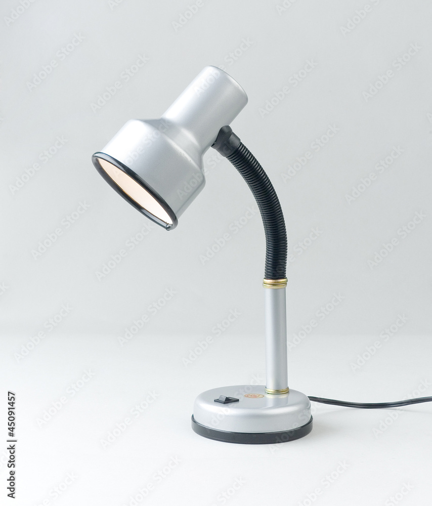 Chrome flexible and adjustable neck reading book lamp Chrome flexible and adjustable neck reading book lamp