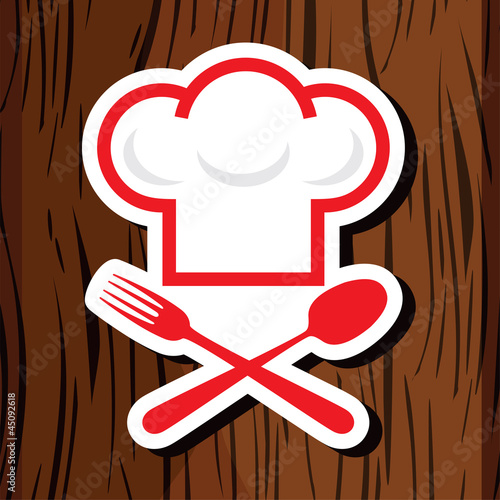 Chef hat menu