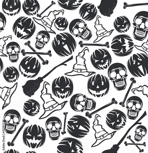 Halloween pattern