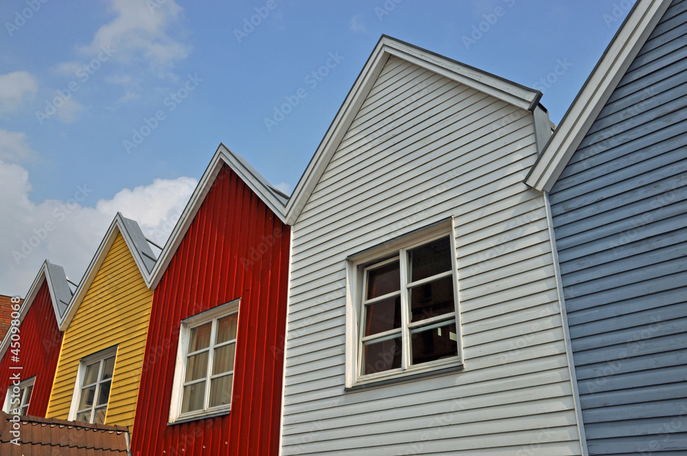 Bunte Häuser in Eckernförde