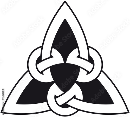 celtic triangle knot 3 (keltischer Dreiecksknoten)