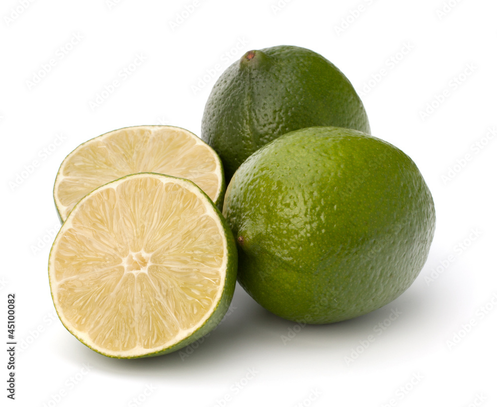 lime isolated on white background lime isolated on white background