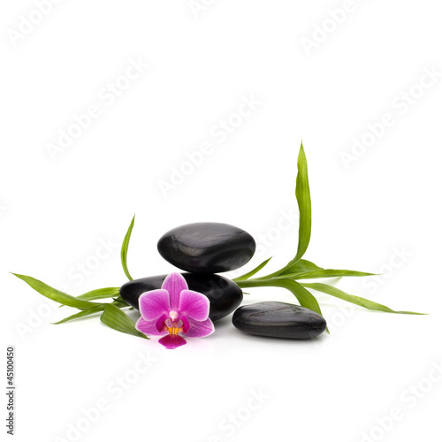 Zen pebbles balance. Spa and healthcare concept.