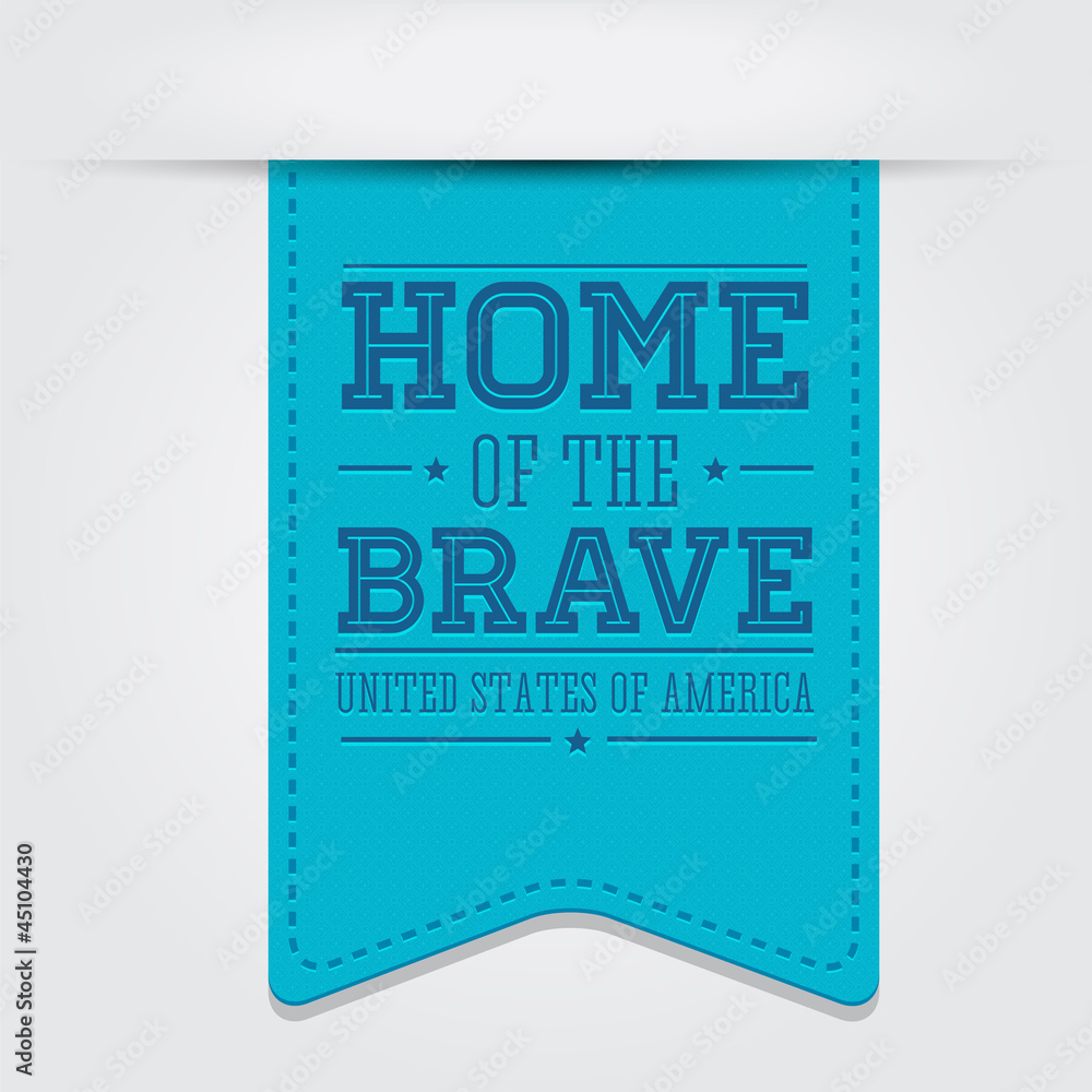 Home of the Brave ribbon Home of the Brave ribbon
