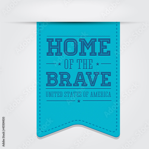 Home of the Brave ribbon