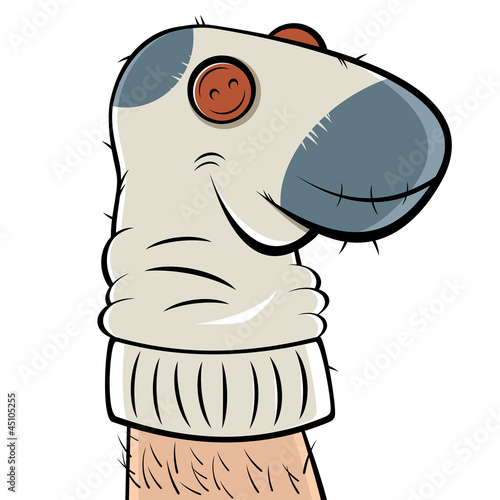 socke puppe