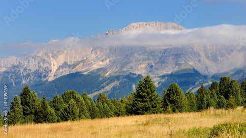 Dolomiti - Monte Latemar dal passo di Lavazè