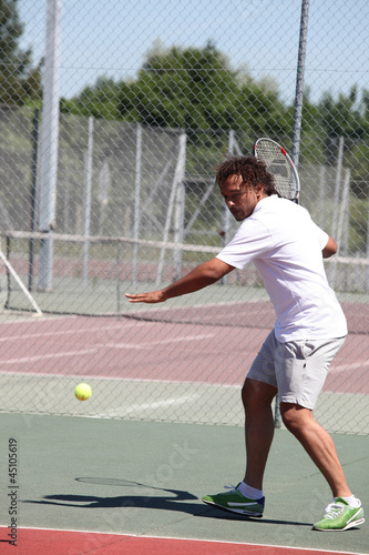 Tennis player © auremar