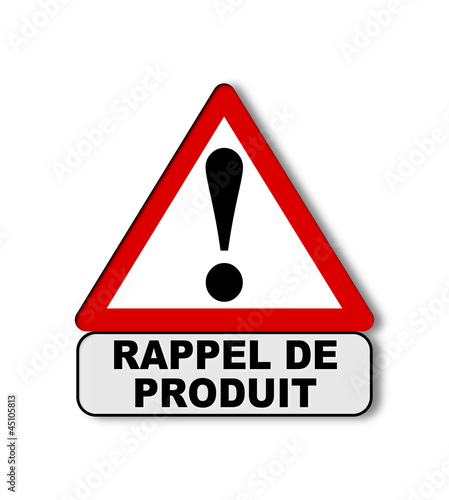 Rappel de produit