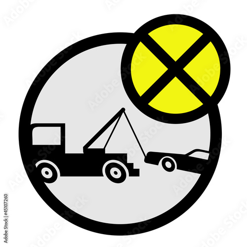 No parking sign
