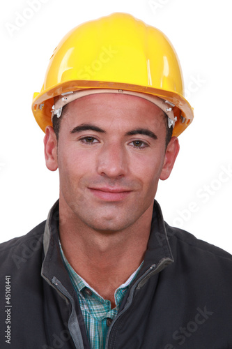 Portrait of a tradesman