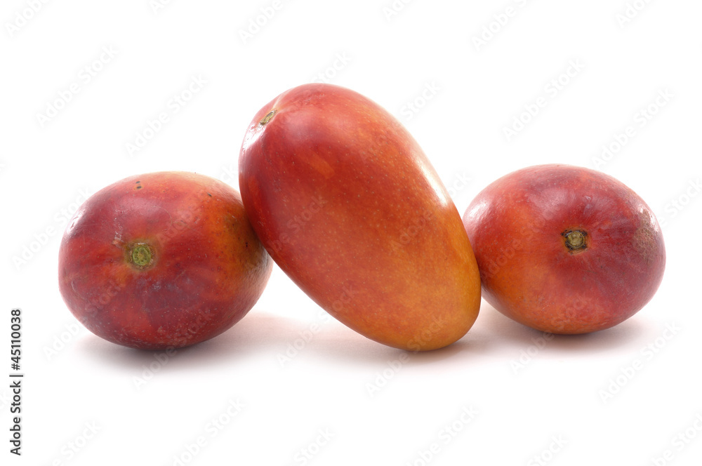 Ripe mango fruit background