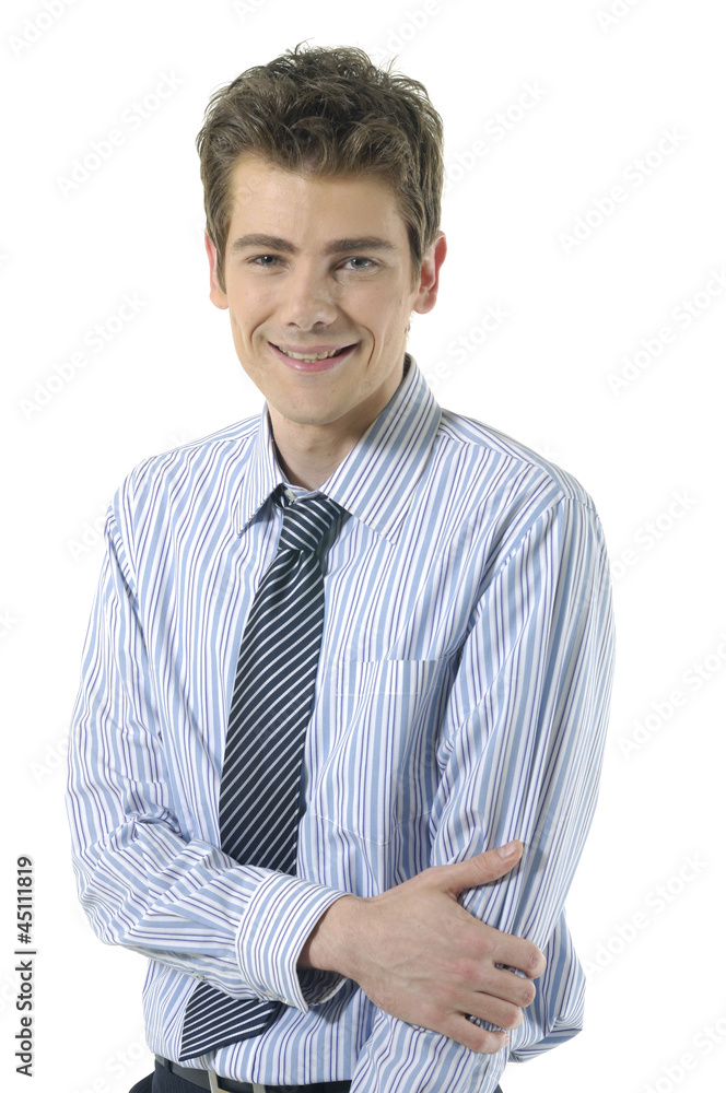 Close up portrait of handsome young business man Close up portrait of handsome young business man