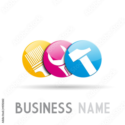 Logo Bricolage # Vector