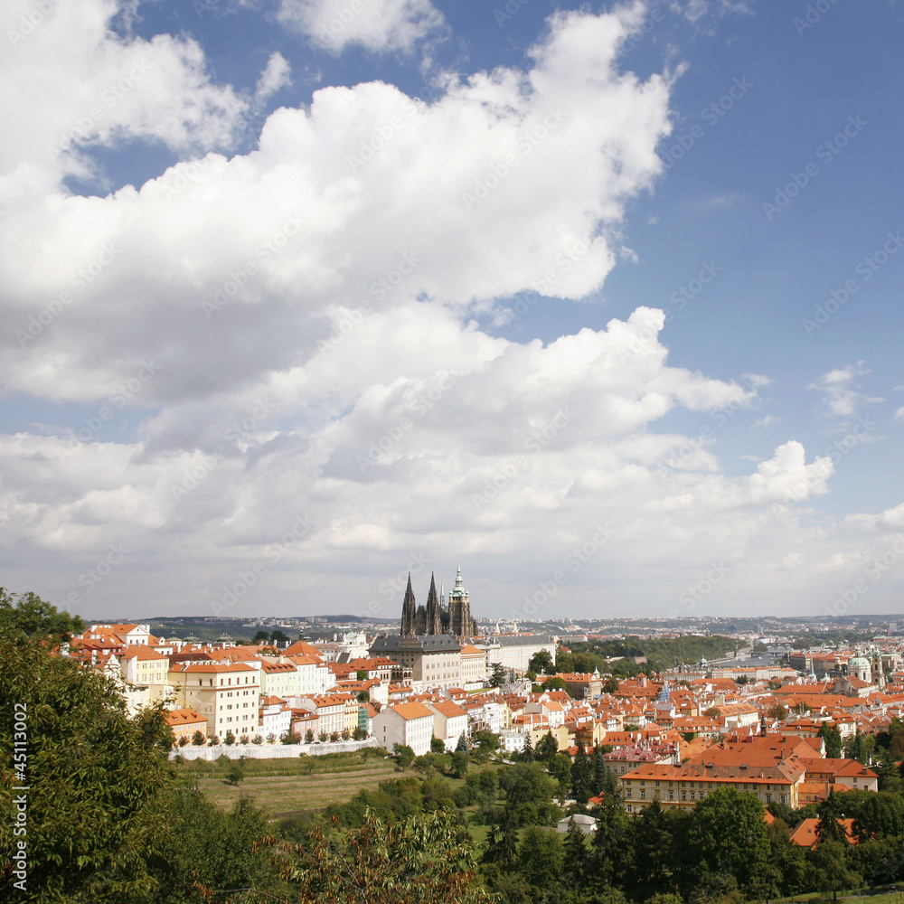 Prague Skyline
