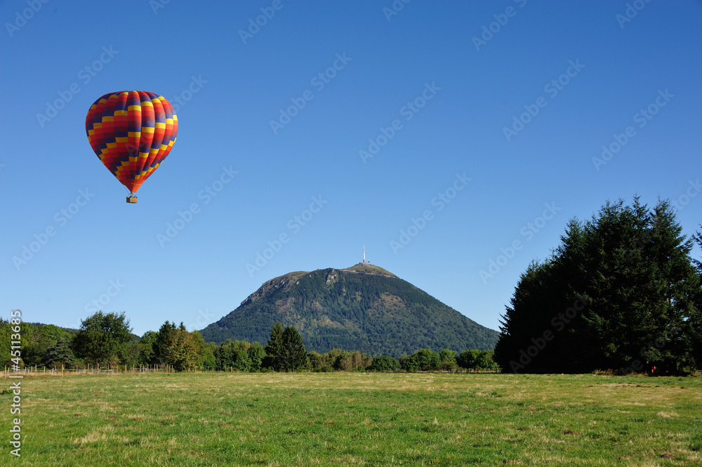 Fototapeta premium Montgolfière