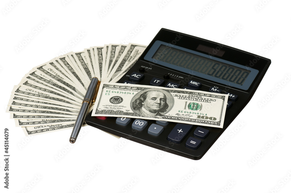 Calculator and money