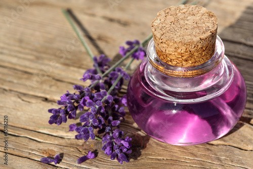 Wellness with lavender essence