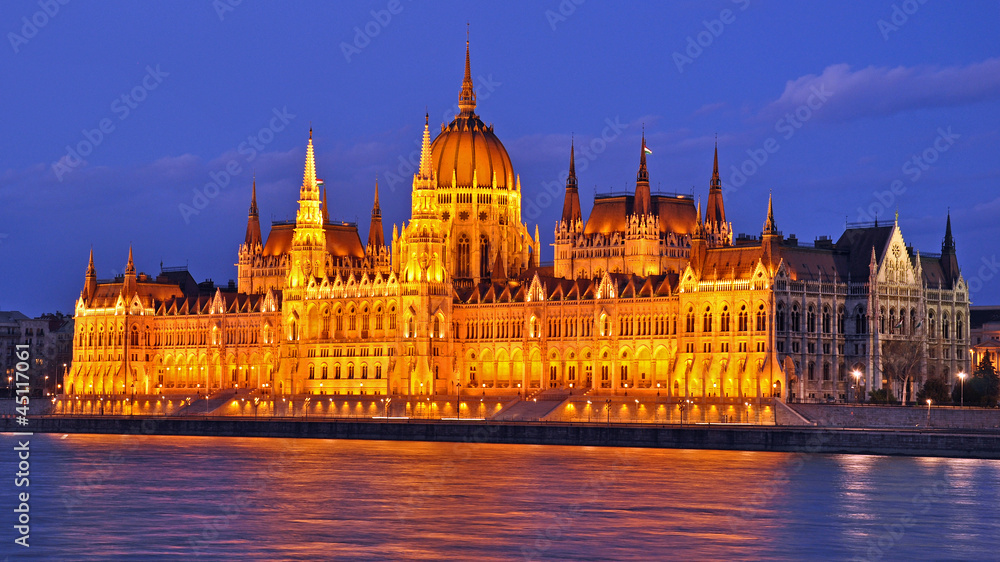 Fototapeta premium parlament in budapest