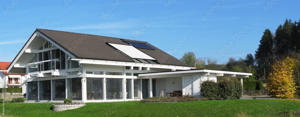 Fototapeta premium Nowoczesny dom