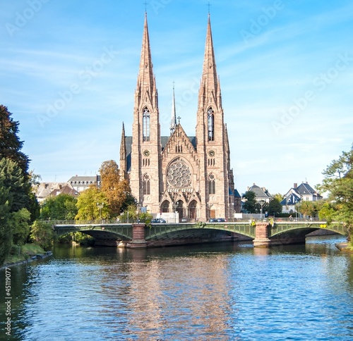 Église Saint-Paul de Strasbourg, France.