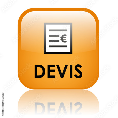 Bouton Web "DEVIS" (prix service clients vente en ligne conseil)