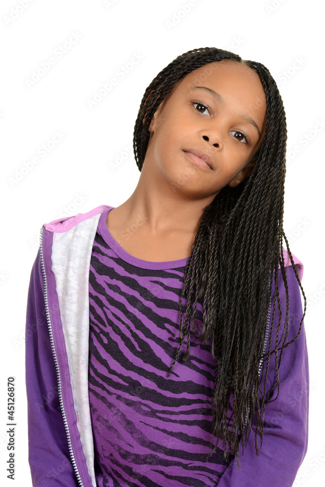 Portrait cute south african child Portrait cute south african child