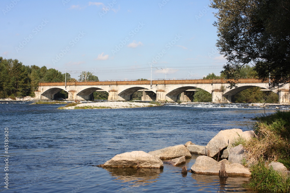 Fototapeta premium ponte ticino